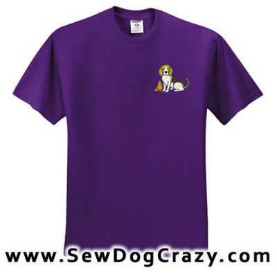 Embroidered Beagle Rallyo Tshirt