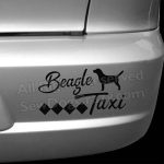 Beagle Taxi Bumper Stickers