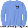Embroidered Bichon Frise Agility Sweatshirt