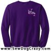 Rhinestones Embroidered French Bulldog Sweatshirts
