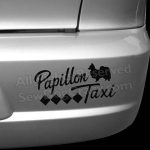 Papillon Taxi Bumper Stickers