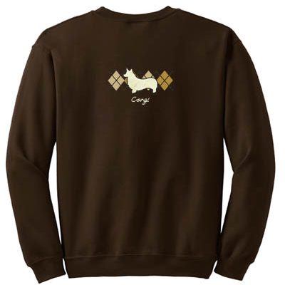 Sophisticated Pembroke Welsh Corgi sweatshirt