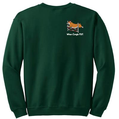Funny Corgi Agility Sweatshirt