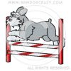Cartoon Schnauzer Agility Shirts