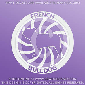 Vinyl French Bulldog Decals