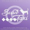 Funny Basset Hound Taxi Decal
