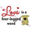 Cute Country Dog Embroidery