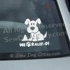 We Love RallyO Vinyl Stickers