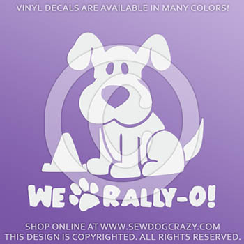 We Love Rally-O Vinyl Decals