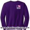 Embroidered Border Collie Hoodie