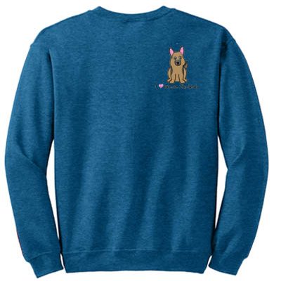 Embroidered German Shepherd Sweatshirt