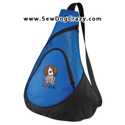 Cartoon German Shorthaired Pointer Bags