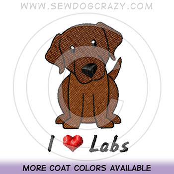 Cartoon Chocolate Labrador Shirts