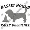 Basset Hound Rally-O Embroidery