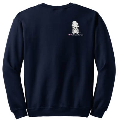 Embroidered Bedlington Terrier Sweatshirt