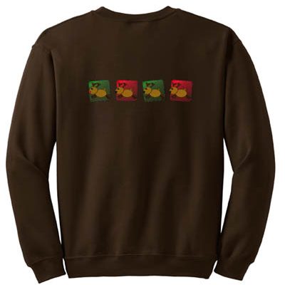Country Embroidered Reindeer Sweatshirt
