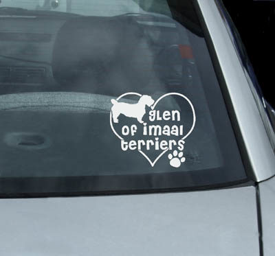 Glen of Imaal Terrier Vinyl Sticker