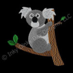 Cute Cartoon Koala Embroidery