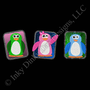 Fun Penguin Embroidery