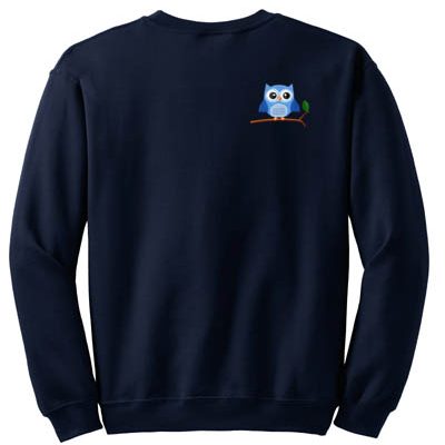 Embroidered Owl Sweatshirt