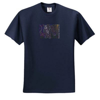 Unique Old English Sheepdog Embroidered T-Shirt