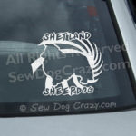 Awesome Sheltie Vinyl Decals