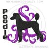 Embroidered Puppy Cut Poodle Shirts