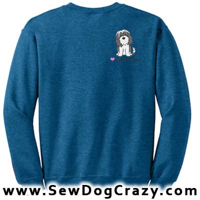 Cartoon Tibetan Terrier Sweatshirt