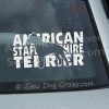American Staffordshire Terrier Car Window Stickers