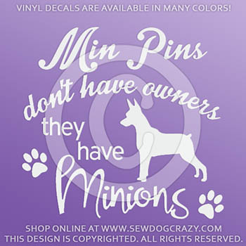 Funny Min Pin Decals