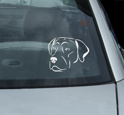 Labrador Car stickers