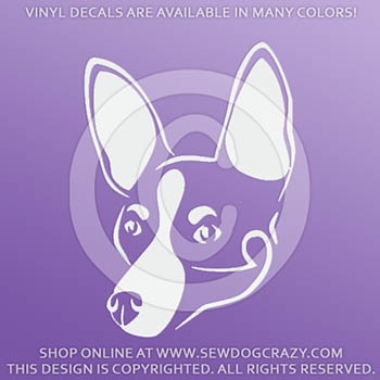 Vinyl Rat Terrier Decals