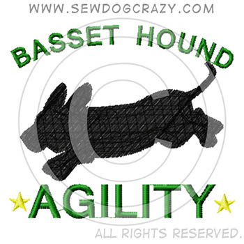 Basset Hound Agility Shirts