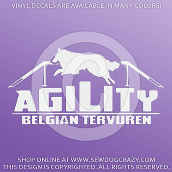 Agility Tervuren Decals