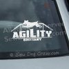 Vinyl Brittany Agility Car Stickers