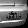 American Cocker Spaniel Agility Car Sticker