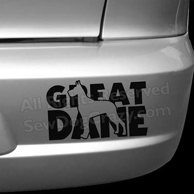 Awesome Great Dane Bumper Stickers