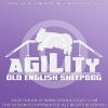 Old English Sheepdog Agility Stickers