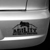 Old English Sheepdog Agility Bumper Sticker