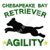 Chesapeake Bay Retriever Agility Embroidery