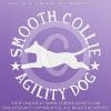Smooth Collie Agility Car Decals