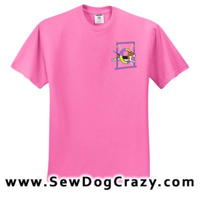 Cartoon Agility Beagle Tshirt
