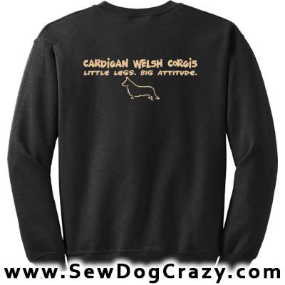 Funny Cardigan Welsh Corgi Sweatshirts