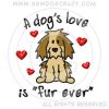 Cute Dog Embroidered Shirts