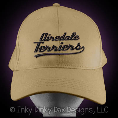 Baseball Airedale Terrier Hat
