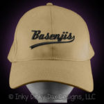Baseball Basenji Hat