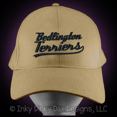 Baseball Bedlington Terrier Hat