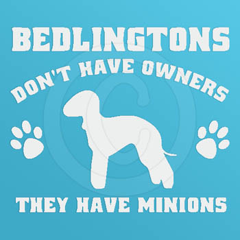 Funny Bedlington Terrier Stickers