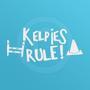 Kelpies Rule Vinyl sticker