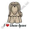 Cute Cartoon Lhasa Apso Apparel